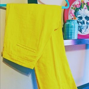 Anthropologie Linen Pants